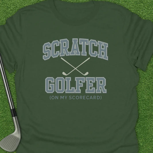 Military Green / S Scratch Golfer T-Shirt