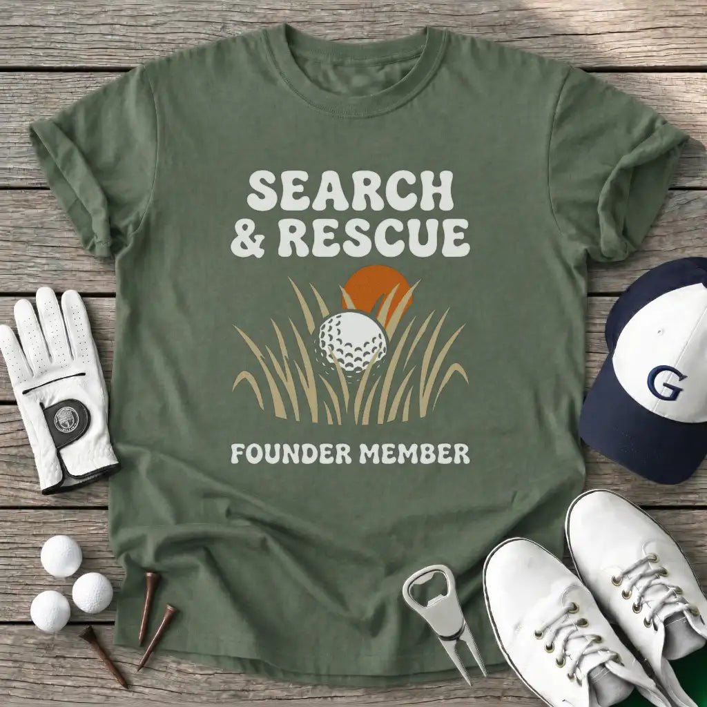 Military Green / S Search Rescue T-Shirt