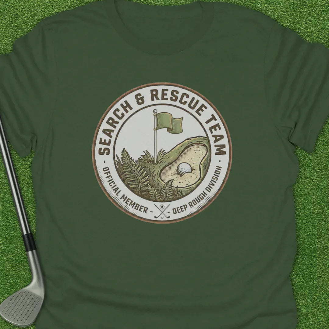 Military Green / S Search Rescue Team T-Shirt