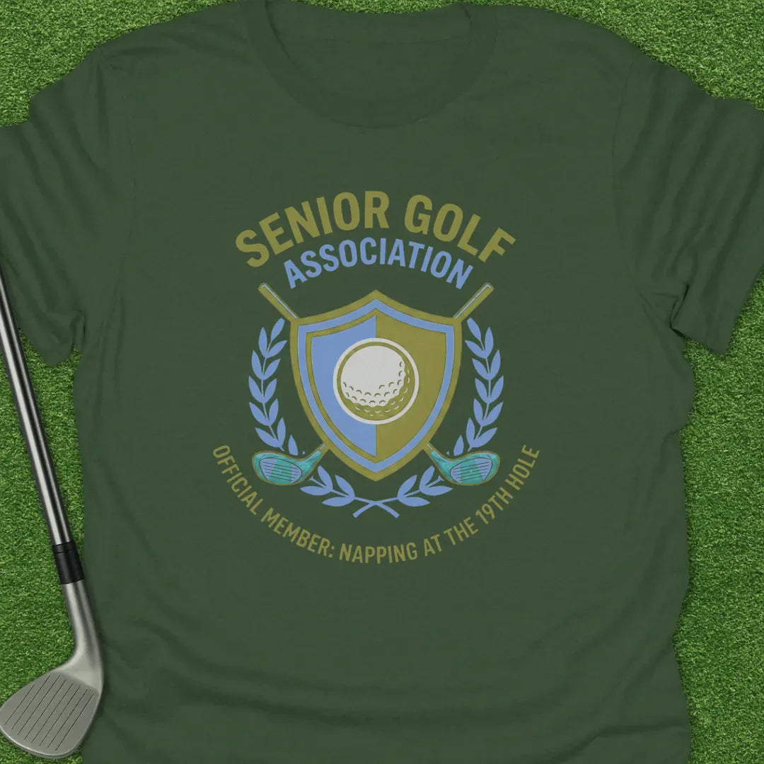 Military Green / S Senior Golf T-Shirt