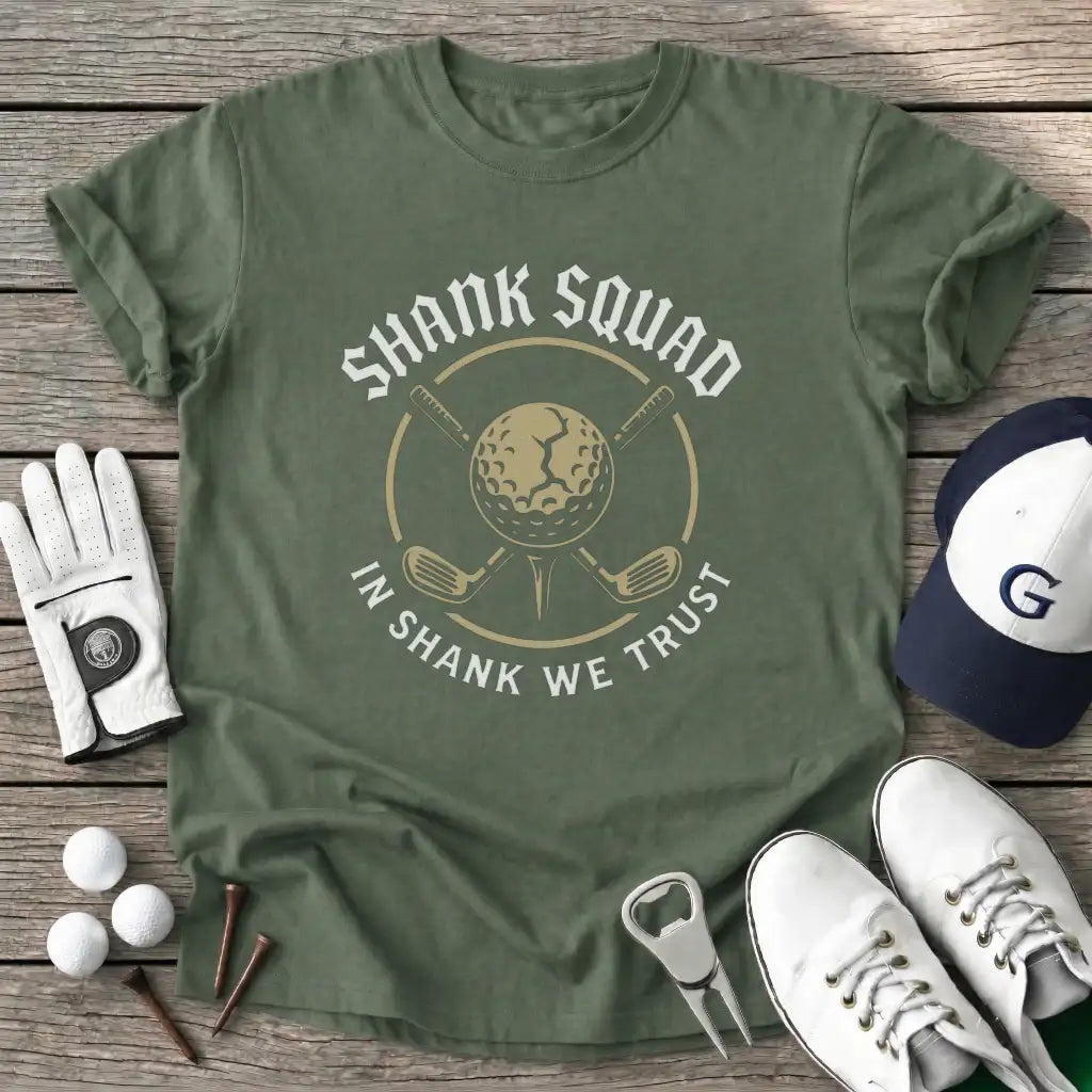 Military Green / S Shank Squad Shank T-Shirt