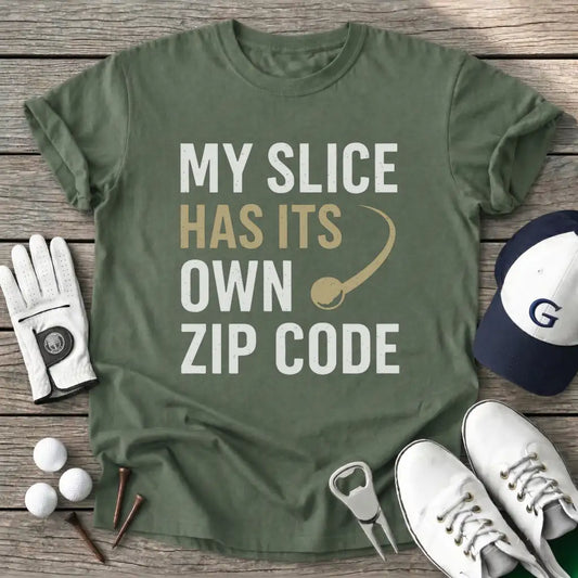 Military Green / S Slice Has Its Own T-Shirt