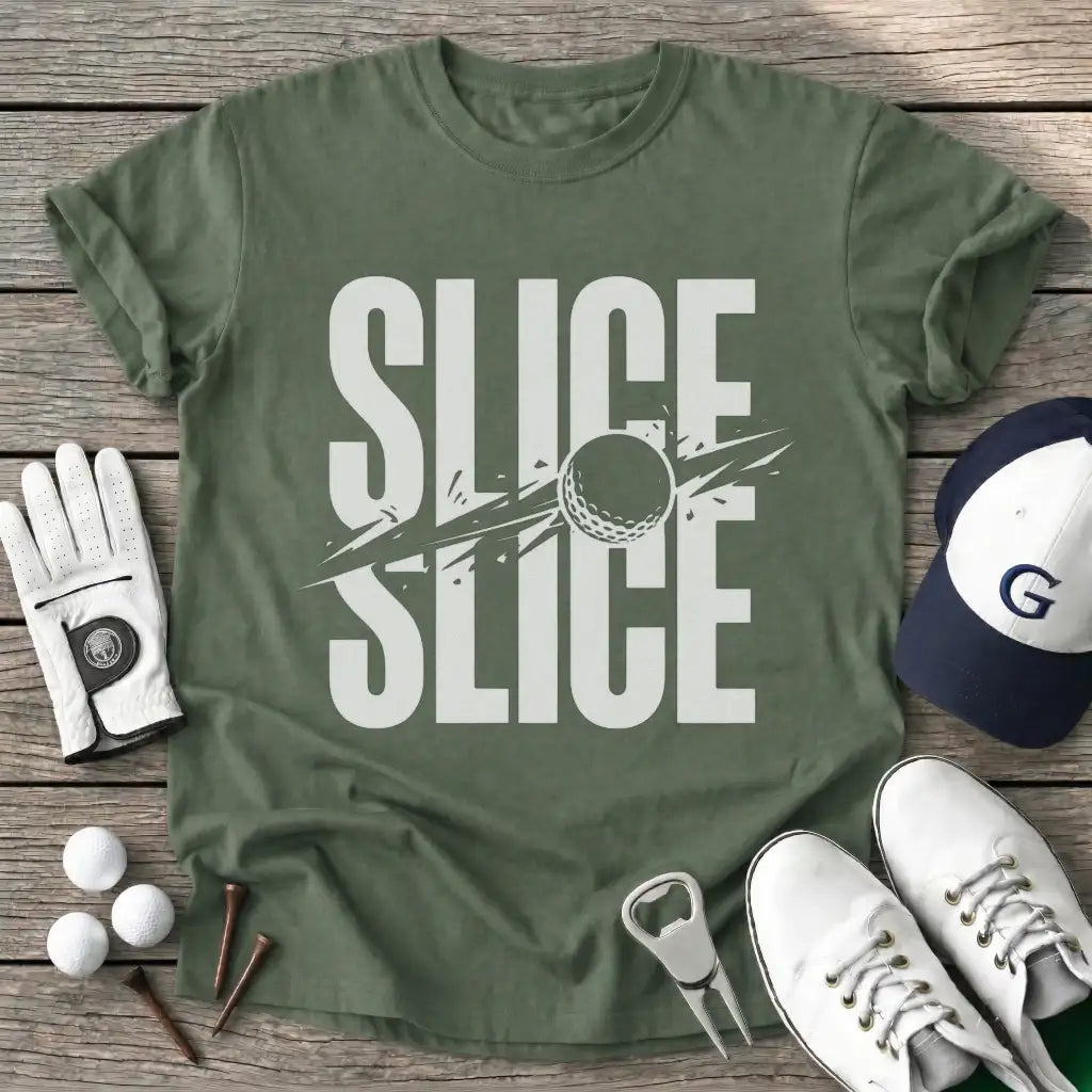 Military Green / S Slice Slice T-Shirt