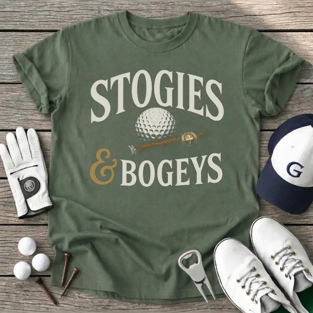Military Green / S Stogies Bogeys T-Shirt