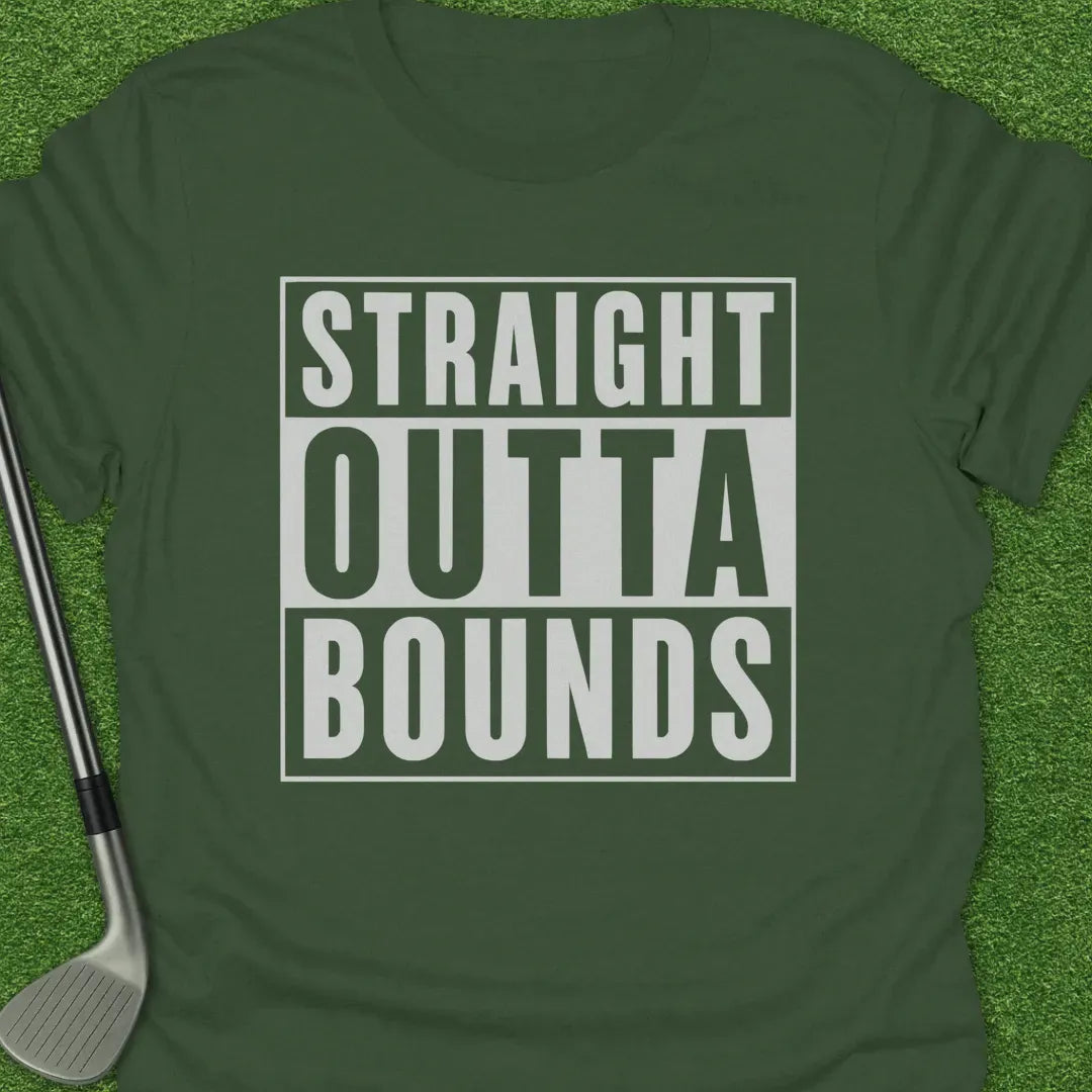 Military Green / S Straight Outta T-Shirt