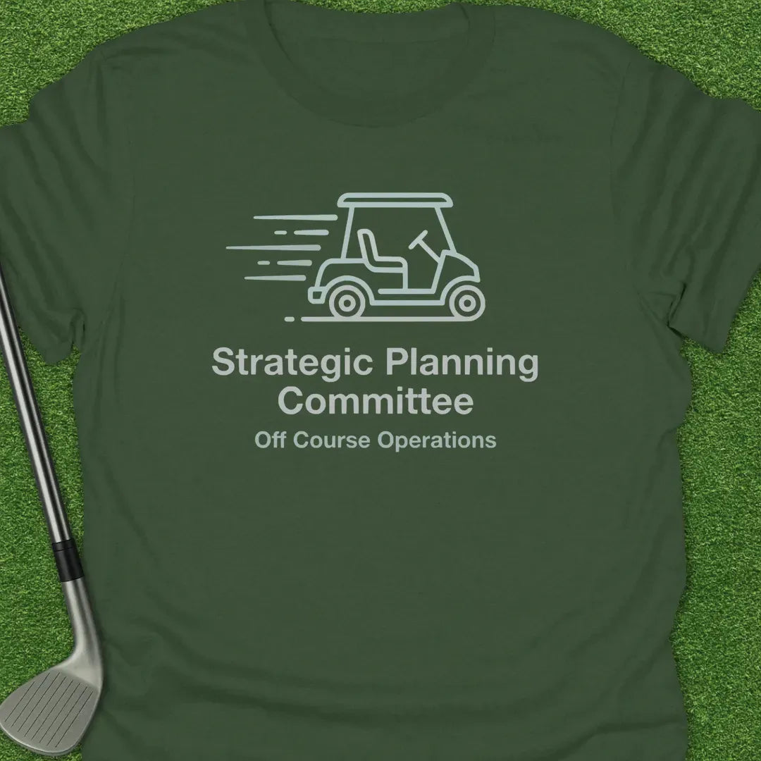 Military Green / S Strategic Planning T-Shirt