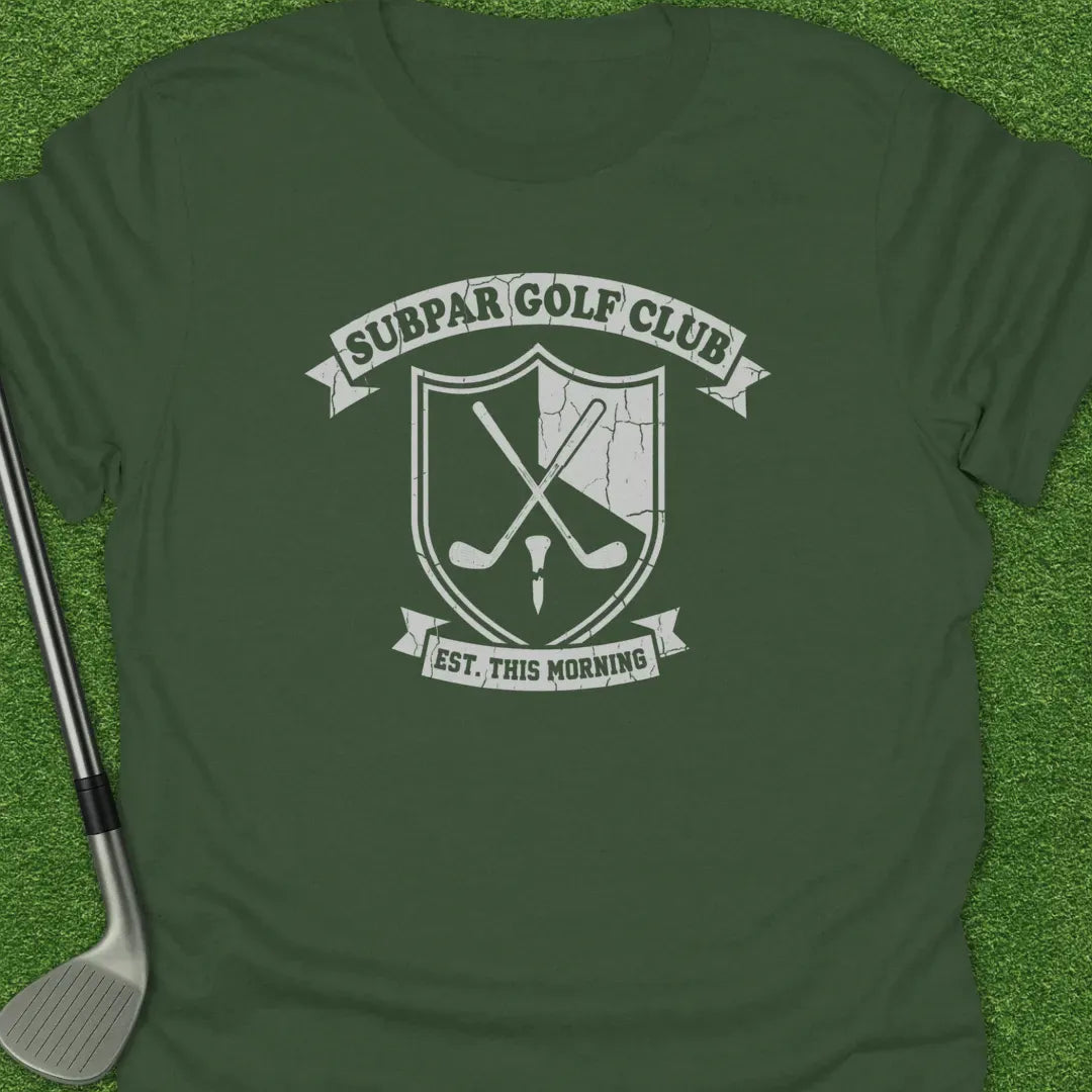 Military Green / S Subpar Golf Club T-Shirt