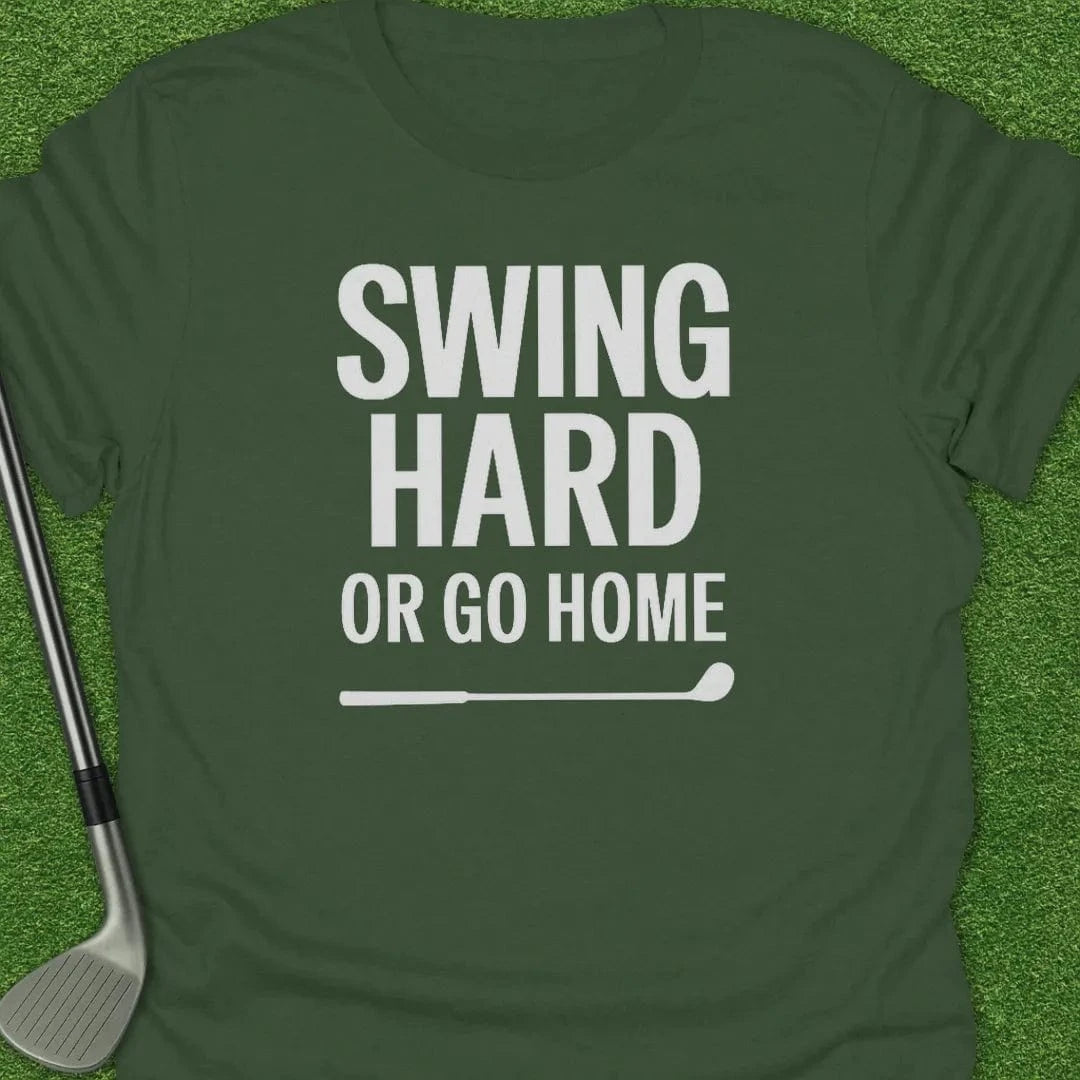 Military Green / S Swing Hard Home T-Shirt