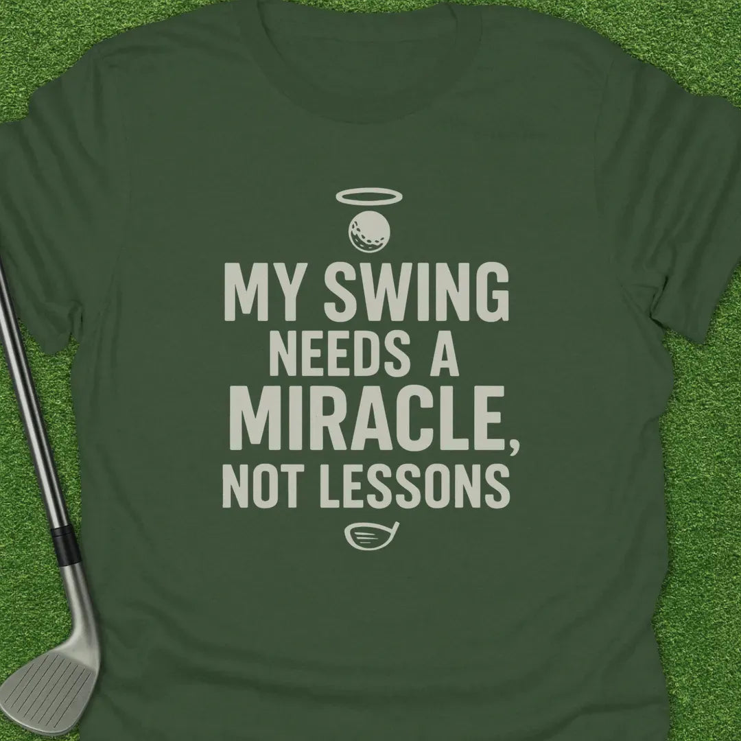 Military Green / S Swing Needs Miracle T-Shirt