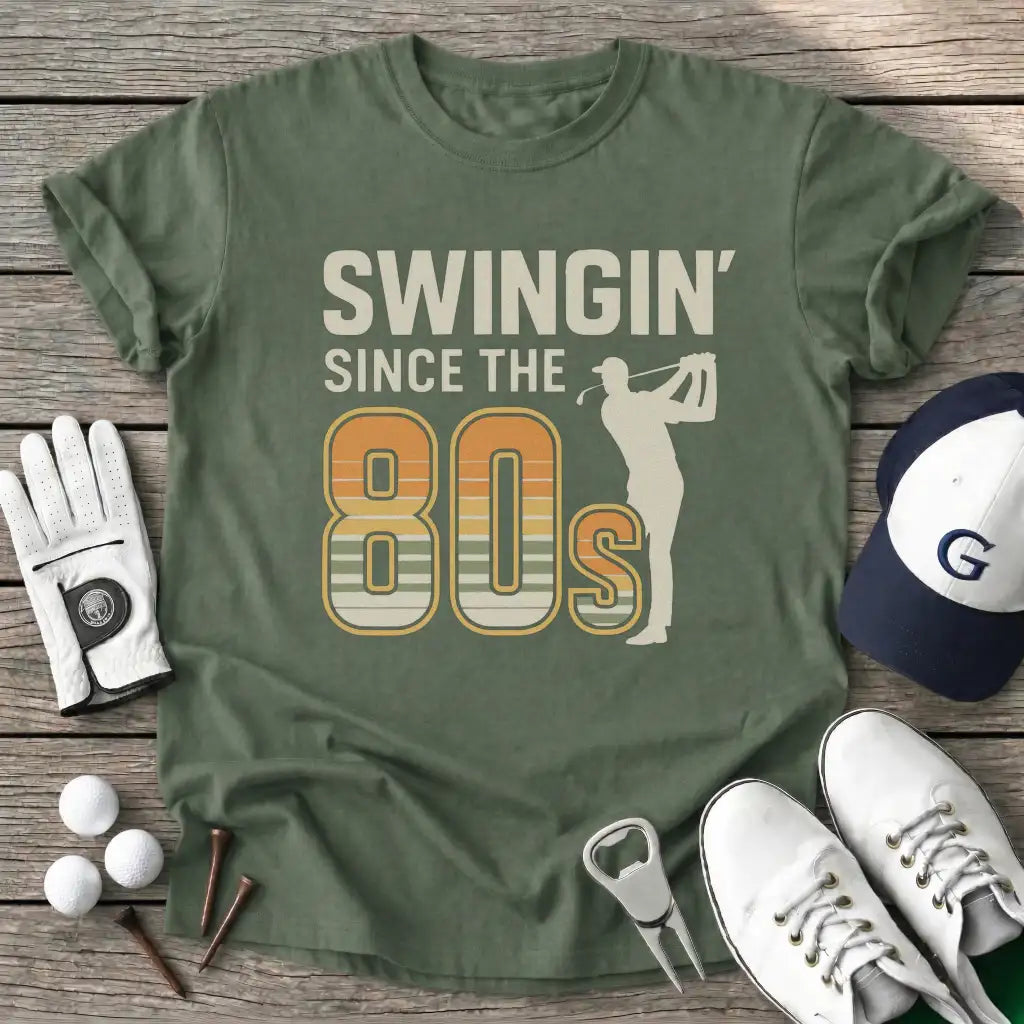 Military Green / S Swingin Since The T-Shirt