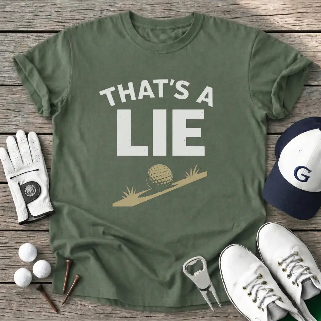 Military Green / S Thats Lie T-Shirt