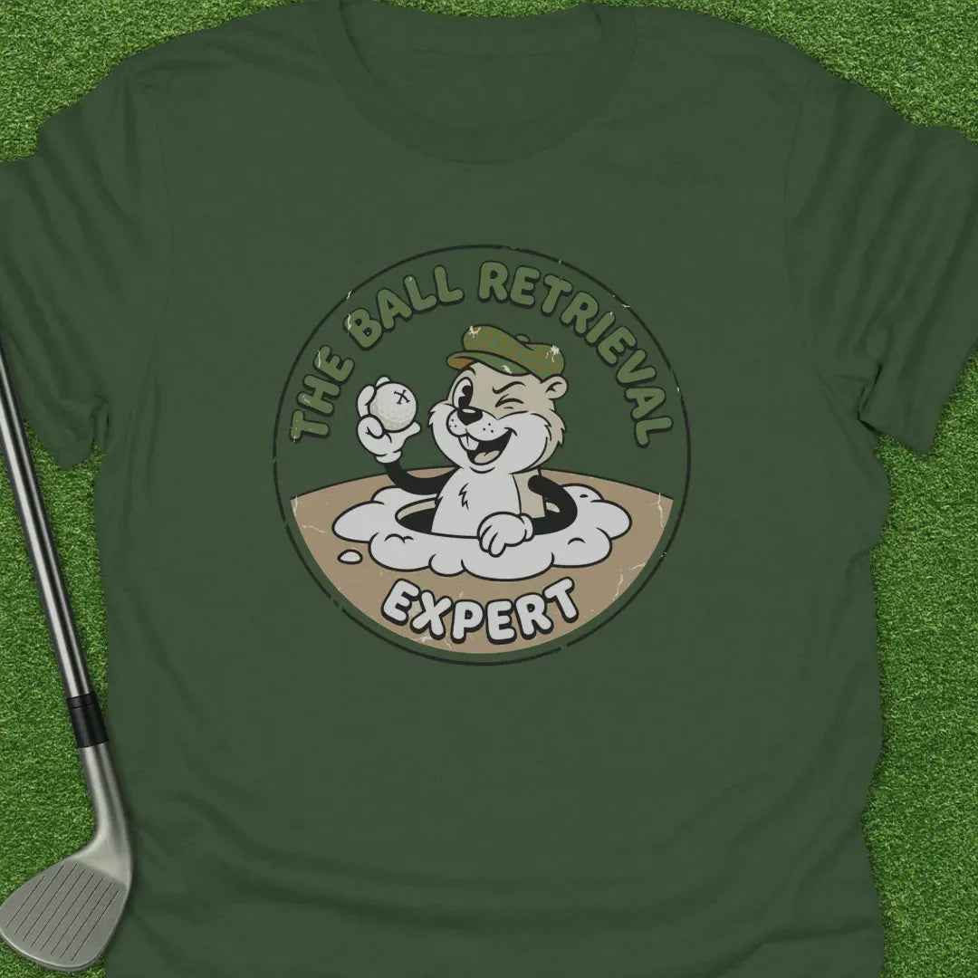 Military Green / S The Ball Retrieval T-Shirt