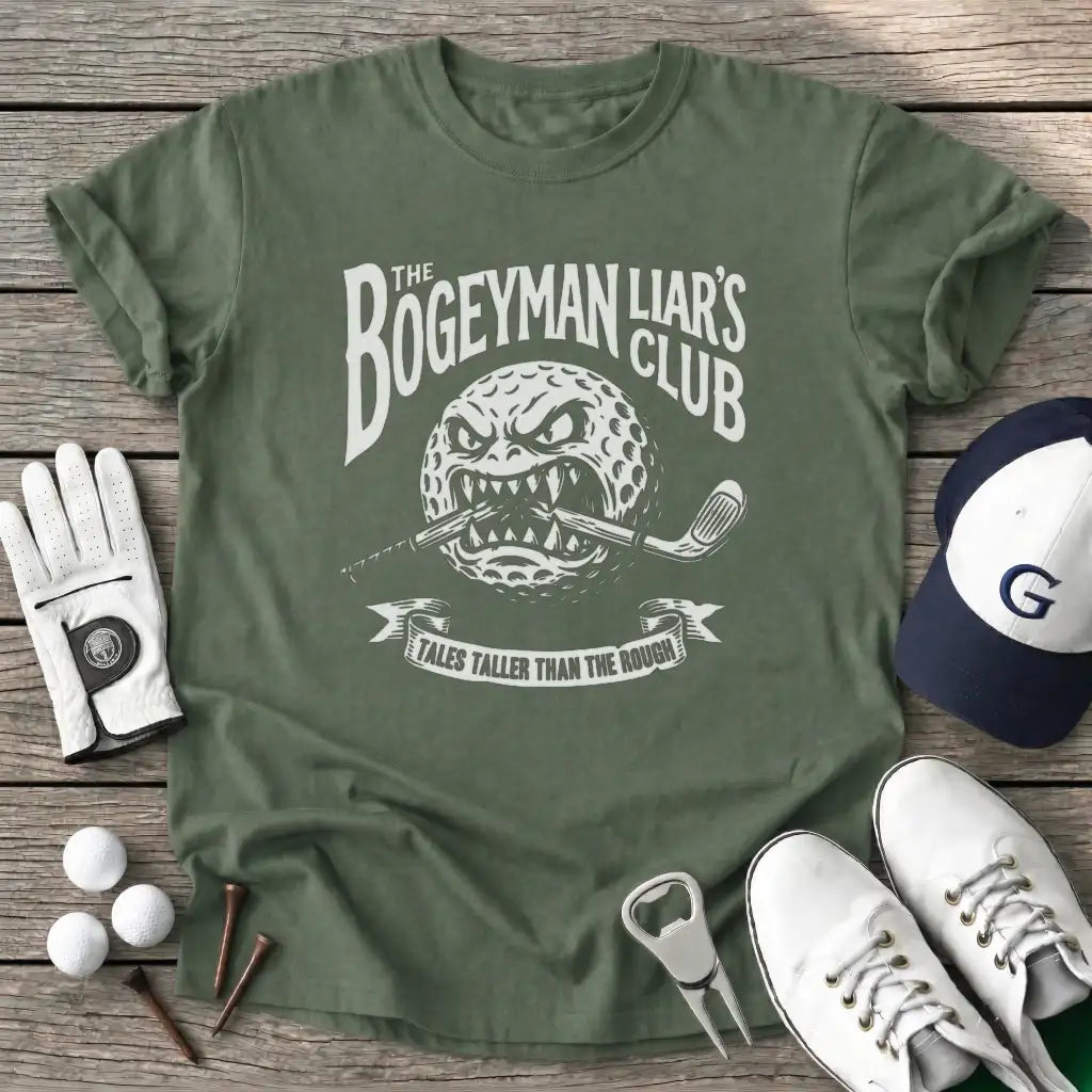 Military Green / S The Bogeyman Liars T-Shirt