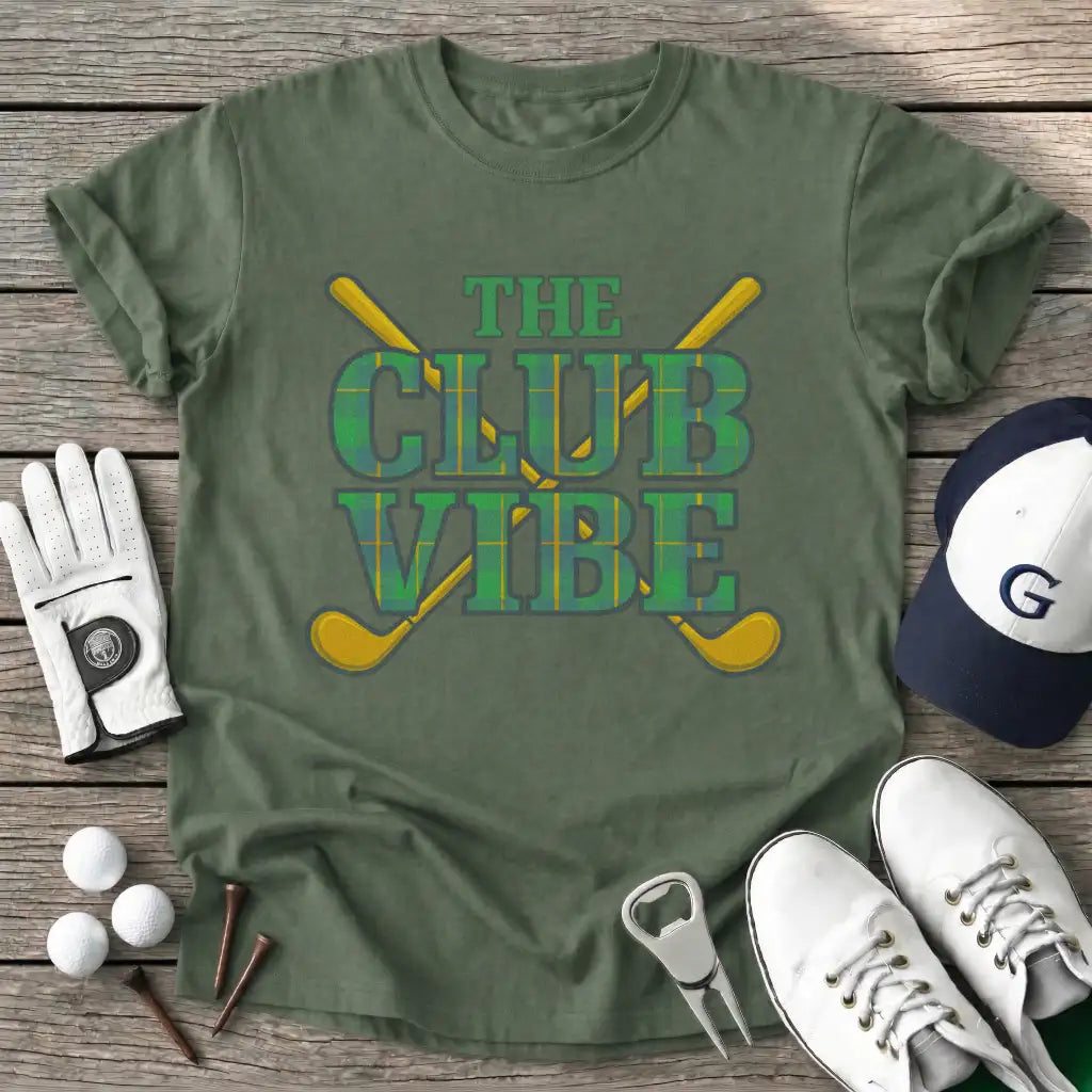 Military Green / S The Club Vibe T-Shirt
