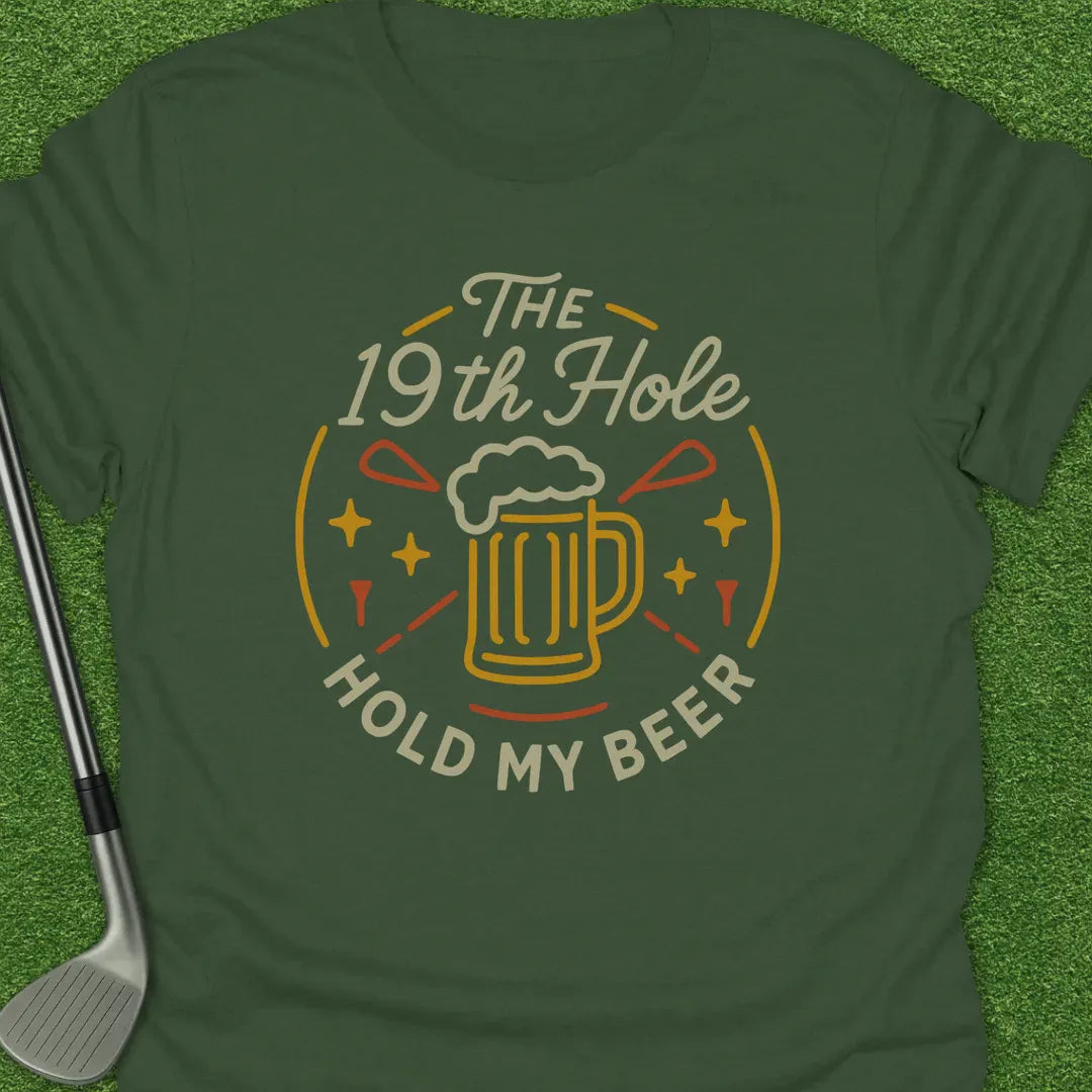 Military Green / S The Hole Hold Beer T-Shirt