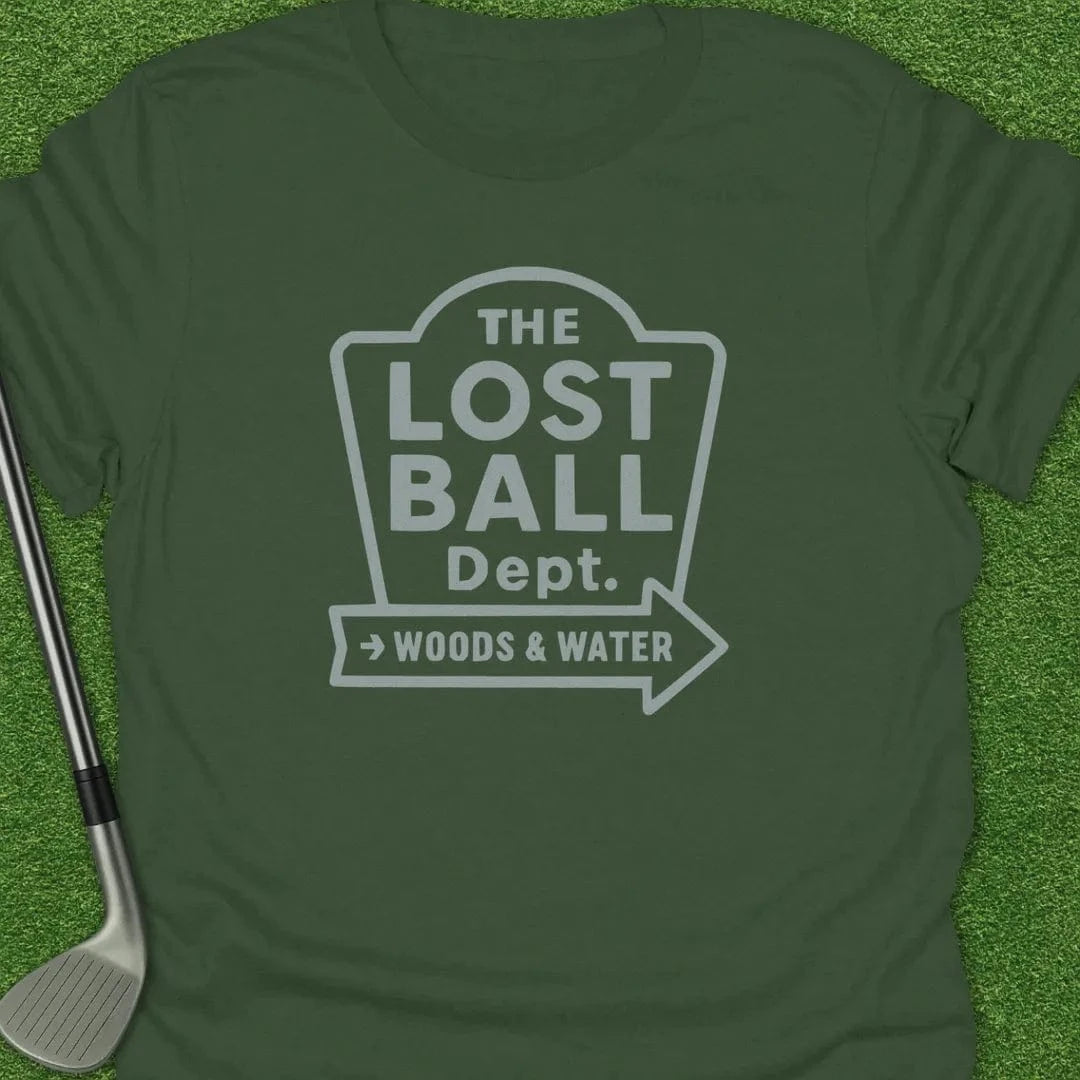 Military Green / S The Lost Ball Dept T-Shirt