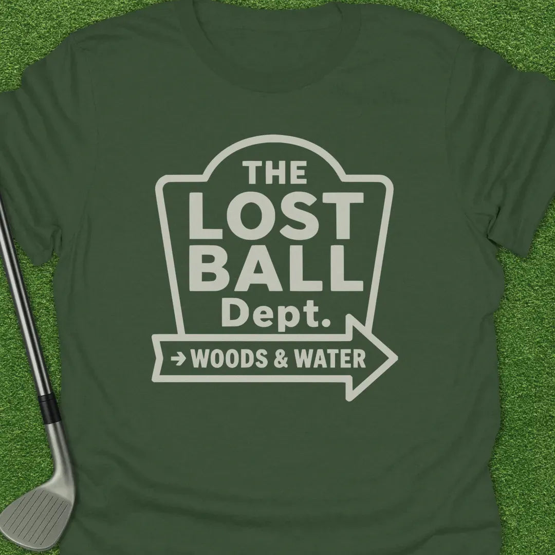 Military Green / S The Lost Ball Dept T-Shirt