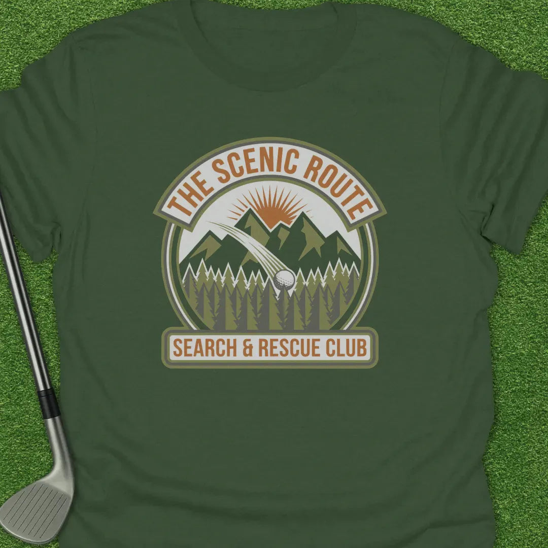 Military Green / S The Scenic Route T-Shirt