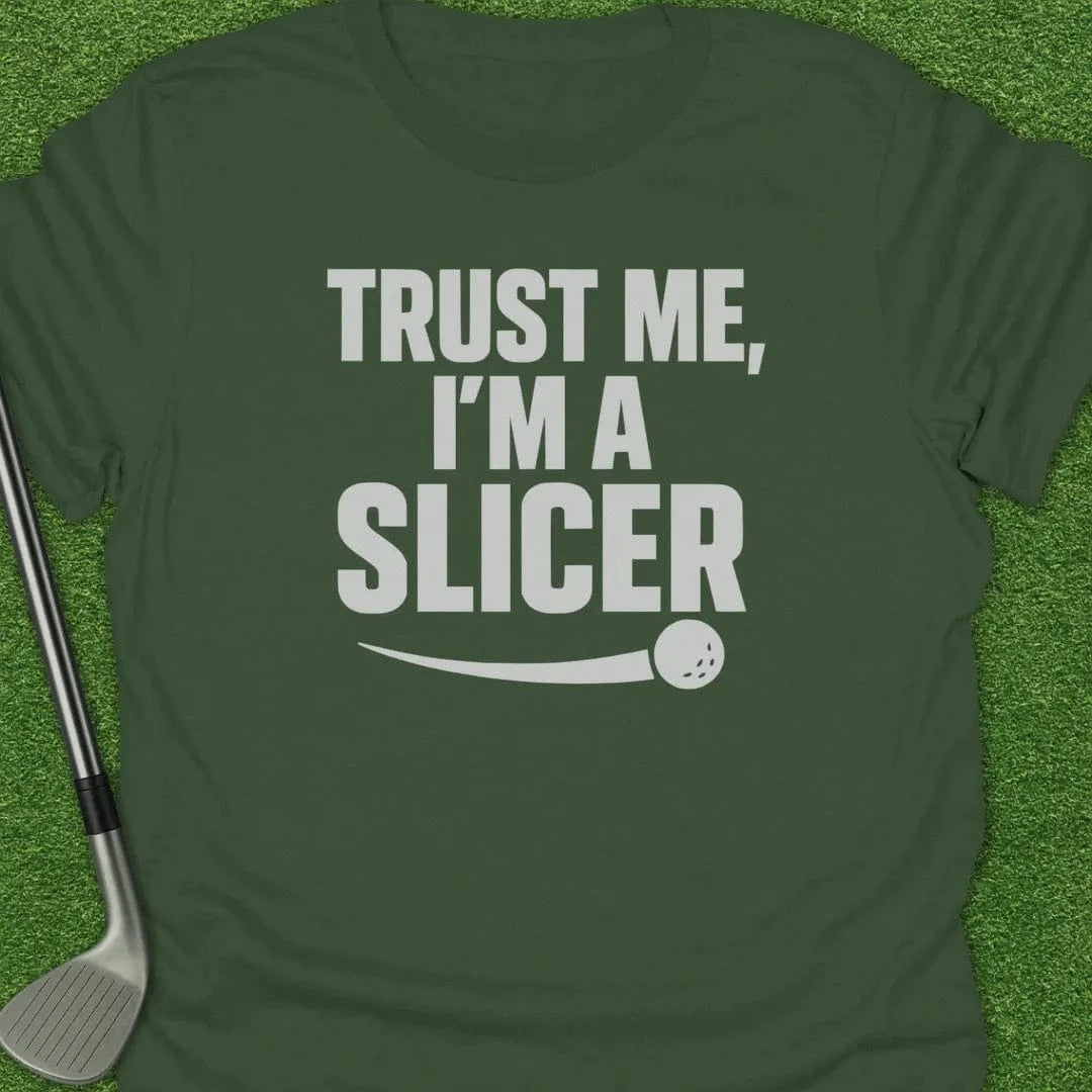 Military Green / S Trust Slicer T-Shirt