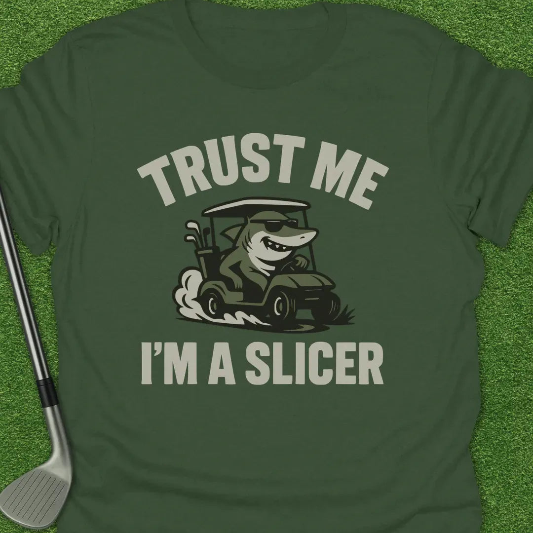 Military Green / S Trust Slicer T-Shirt