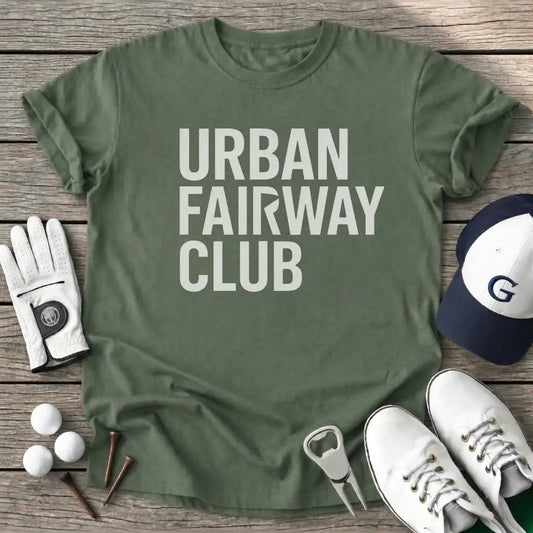 Military Green / S Urban Fairway Club T-Shirt