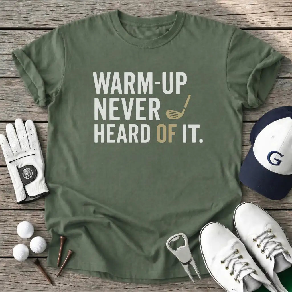 Military Green / S Warmup Never Heard T-Shirt