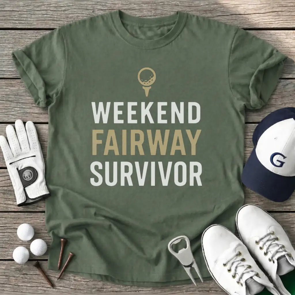 Military Green / S Weekend Fairway T-Shirt