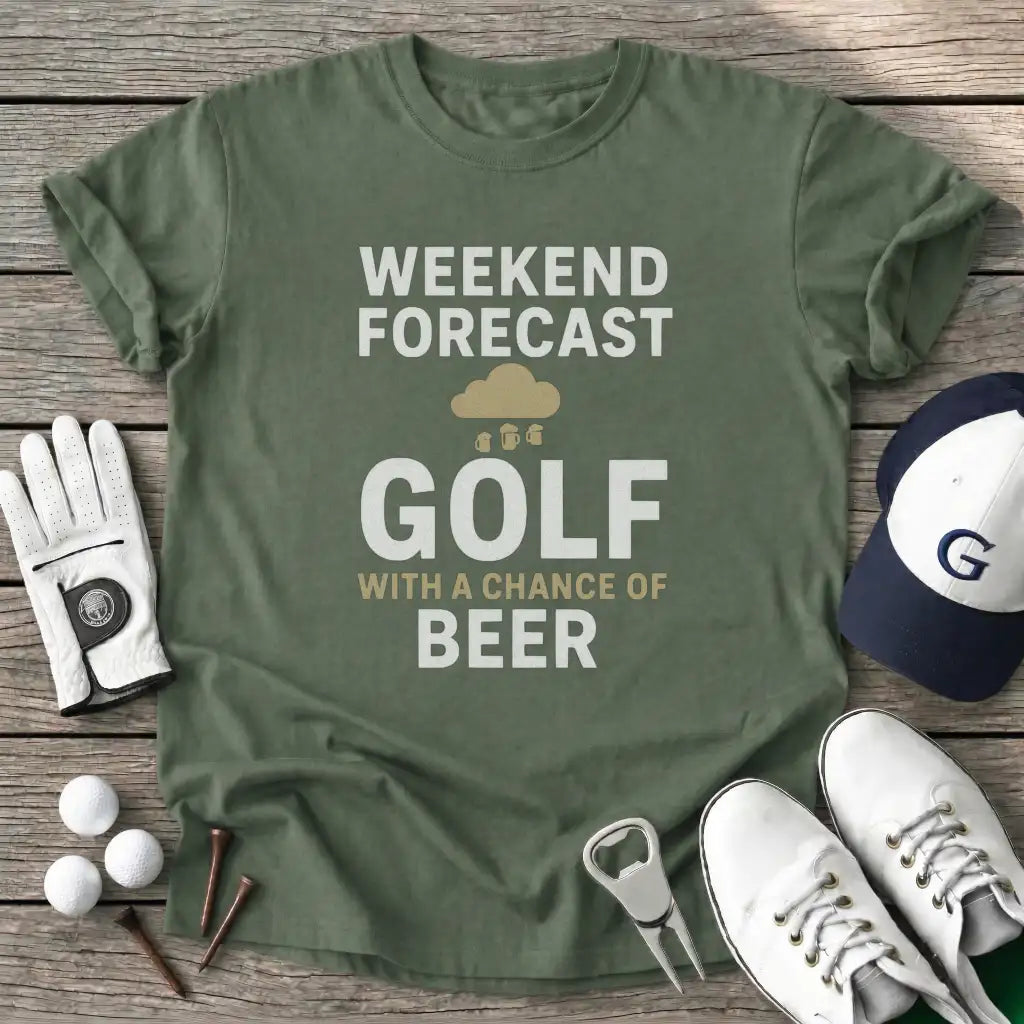 Military Green / S Weekend Forecast T-Shirt