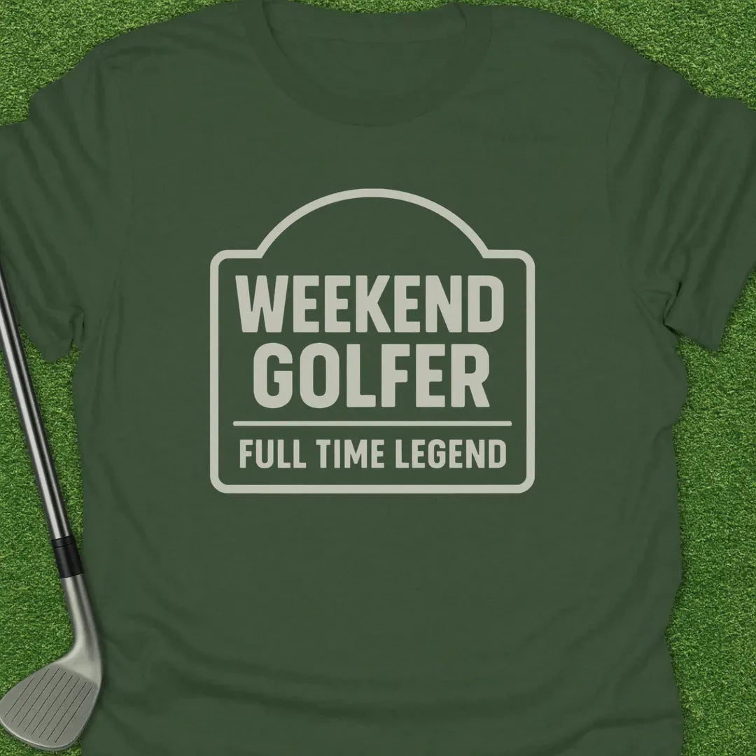 Military Green / S Weekend Golfer Full T-Shirt