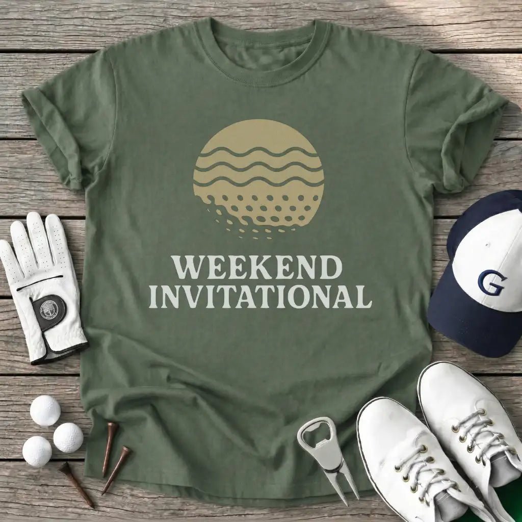 Military Green / S Weekend Invitational T-Shirt
