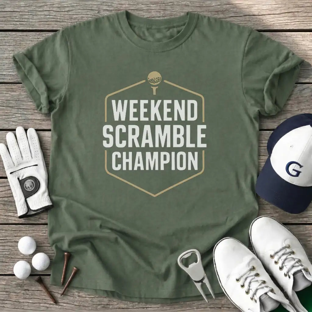 Military Green / S Weekend Scramble T-Shirt