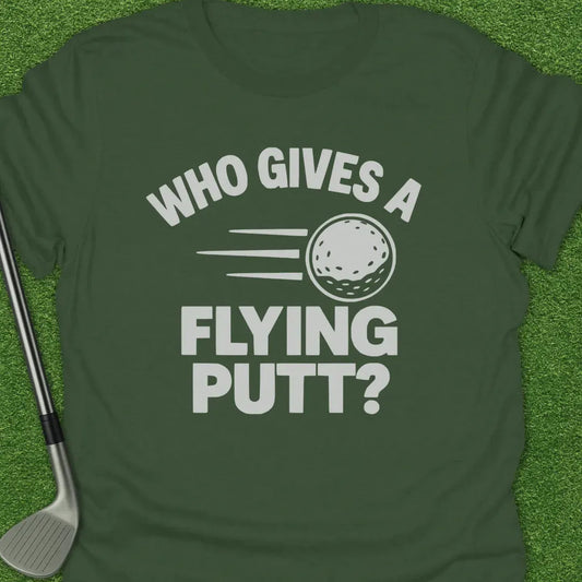 Military Green / S Who Gives Flying T-Shirt