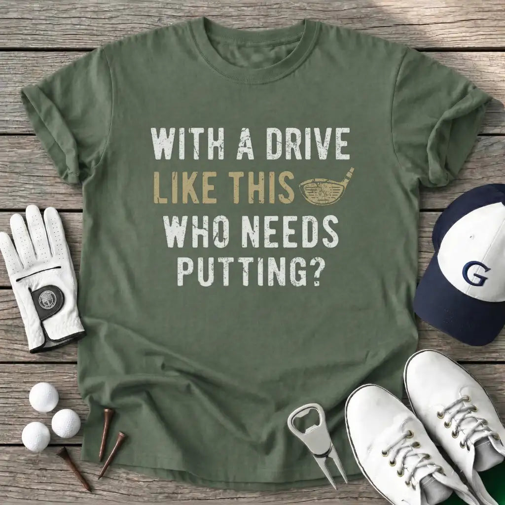Military Green / S With Drive Like T-Shirt