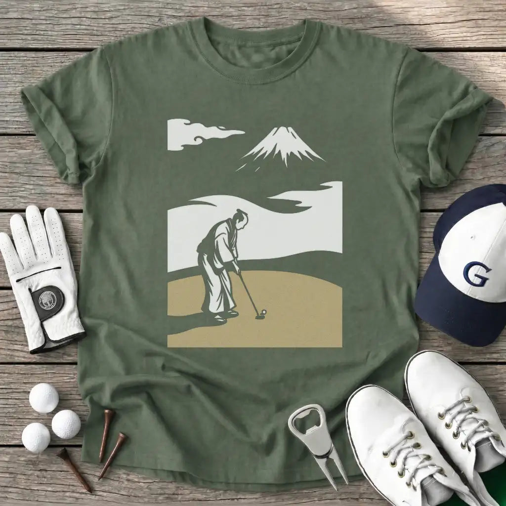 Military Green / S Zen Putt T-Shirt