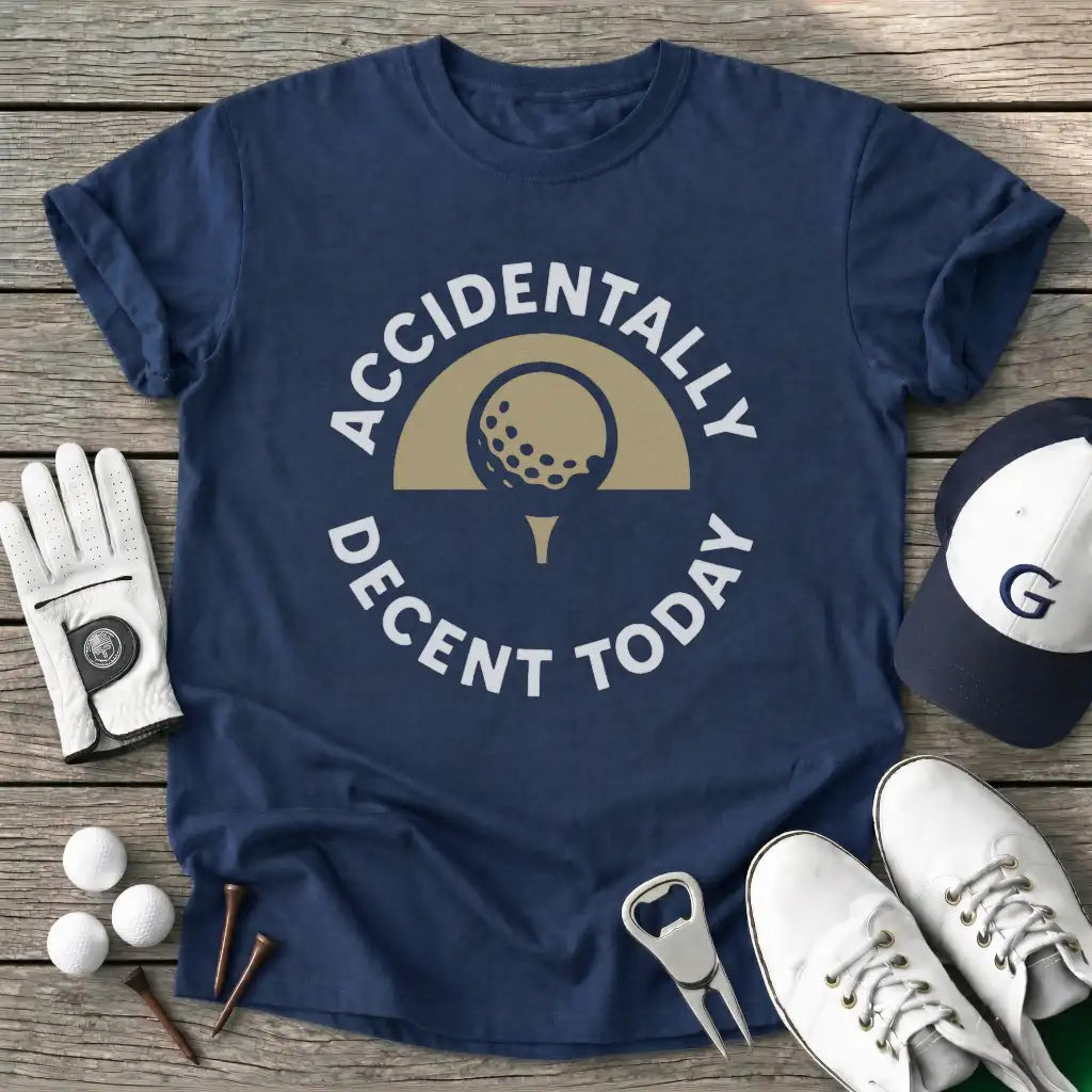 Navy / S Accidentally Decent T-Shirt
