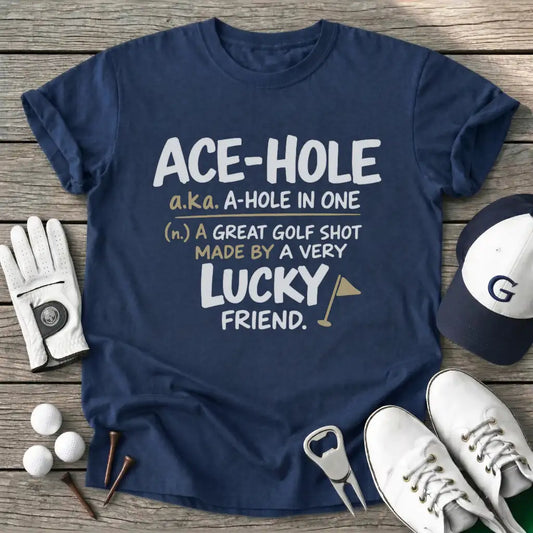 Navy / S Acehole Aka Ahole T-Shirt