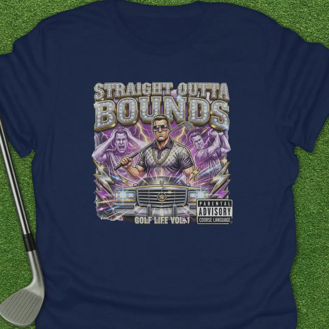 Navy / S Album Straight T-Shirt