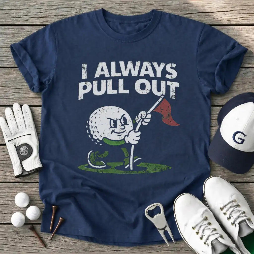 Navy / S Always Pull Out T-Shirt
