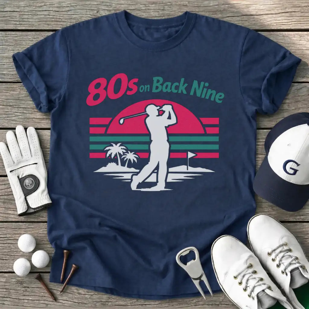 Back Nine T-Shirt in Navy