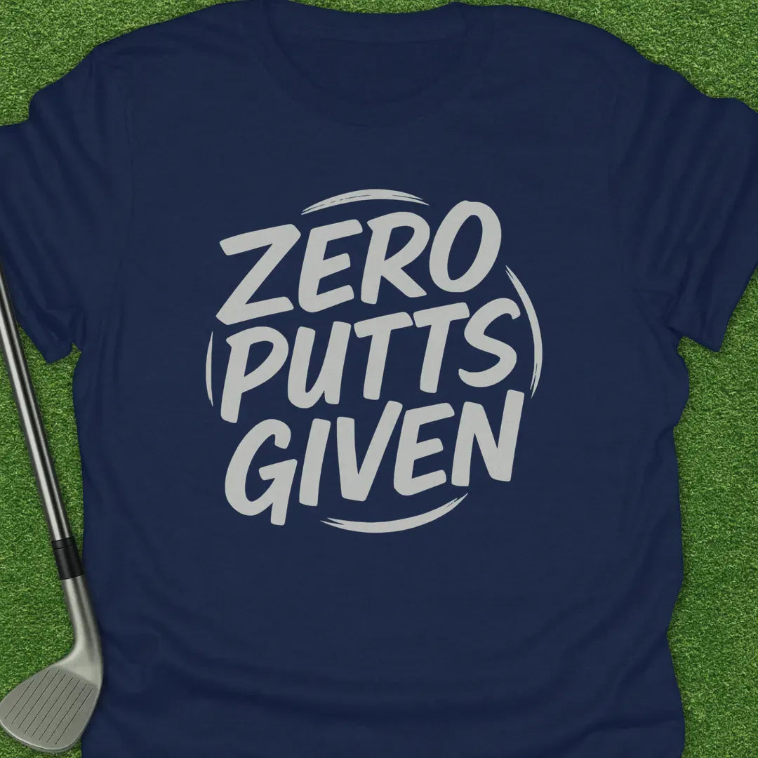 Navy / S Badge Zero Putts T-Shirt