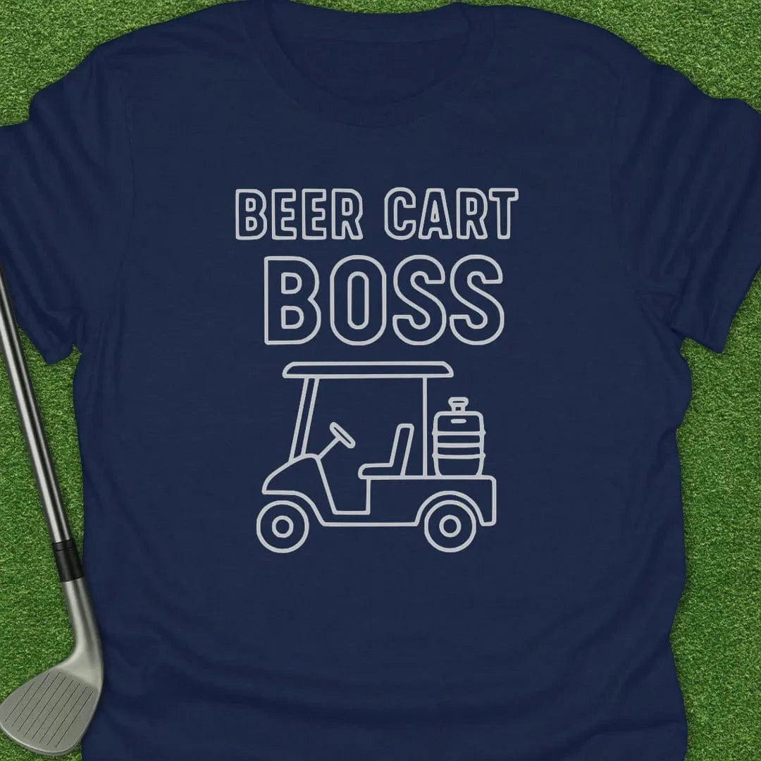 Navy / S Beer Cart Boss T-Shirt