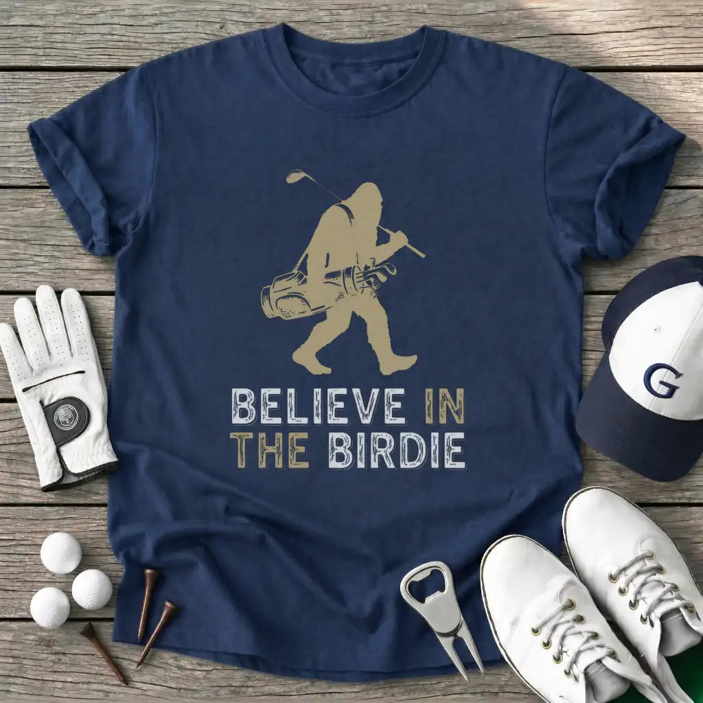 Navy / S Believe The Birdie T-Shirt