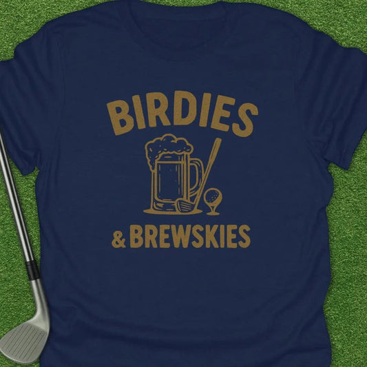 Navy / S Birdies Brewskies T-Shirt