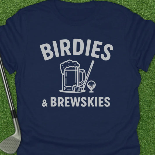 Navy / S Birdies Brewskies T-Shirt