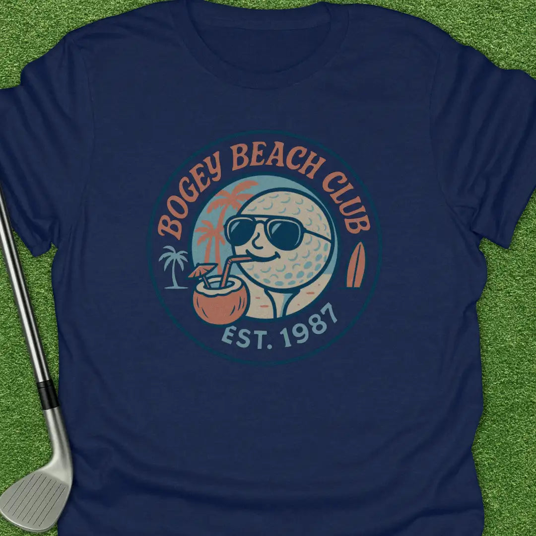 Navy / S Bogey Beach Club Est T-Shirt