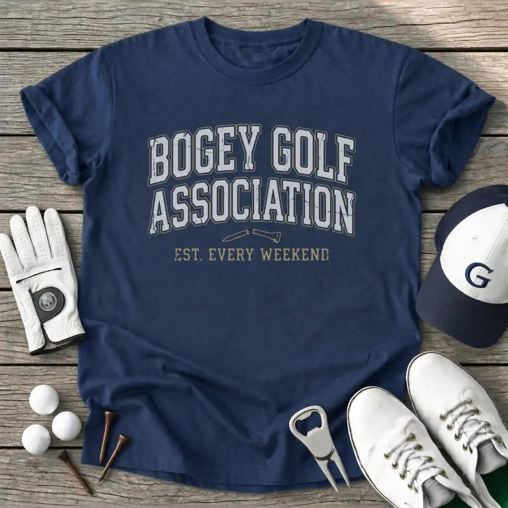 Navy / S Bogey Golf T-Shirt