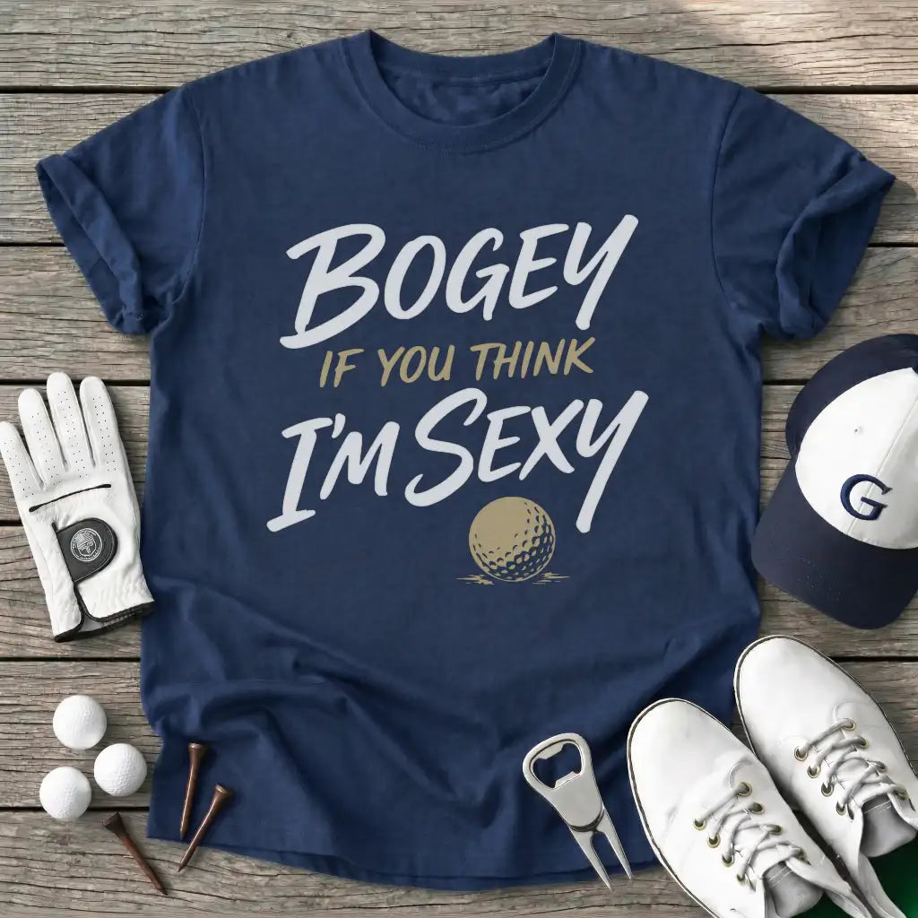 Navy / S Bogey You Think Sexy T-Shirt