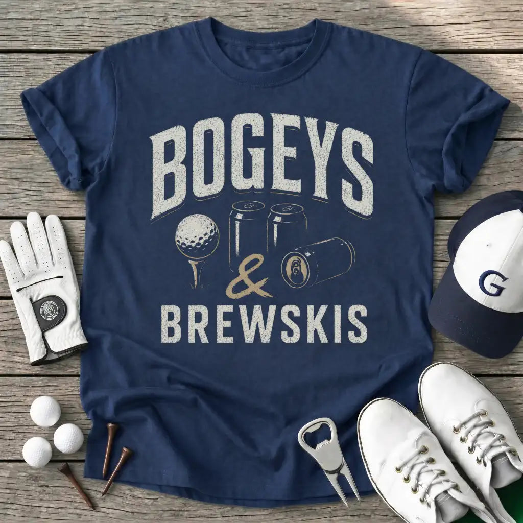 Navy / S Bogeys Brewskis T-Shirt