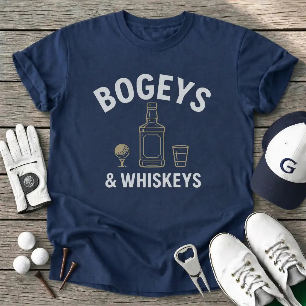 Navy / S Bogeys Whiskeys T-Shirt