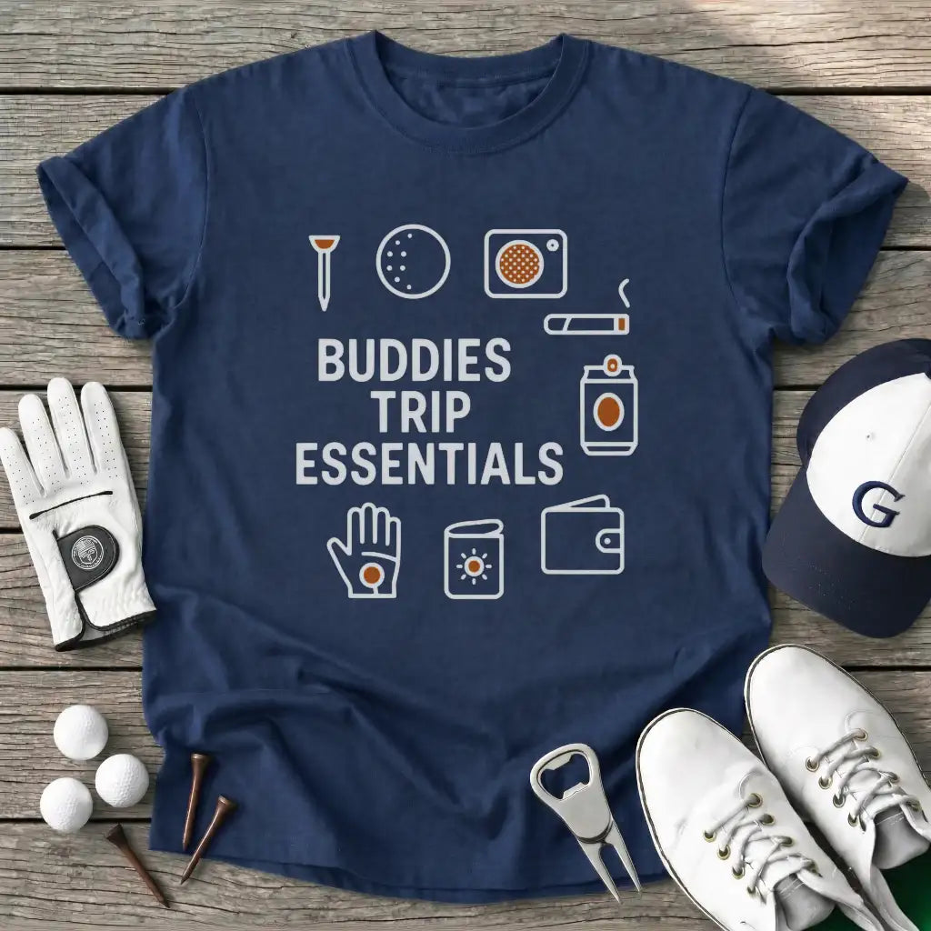 Navy / S Buddies Trip T-Shirt